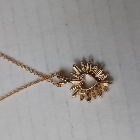 4/$40 Heart Shaped Bejeweled Charm On A Chain - Picture 4 of 4